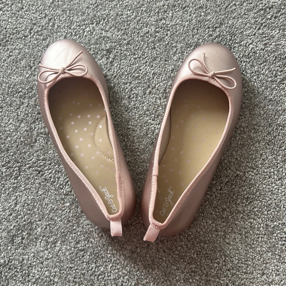Pink Cat and Jack slip on Girls Shoes